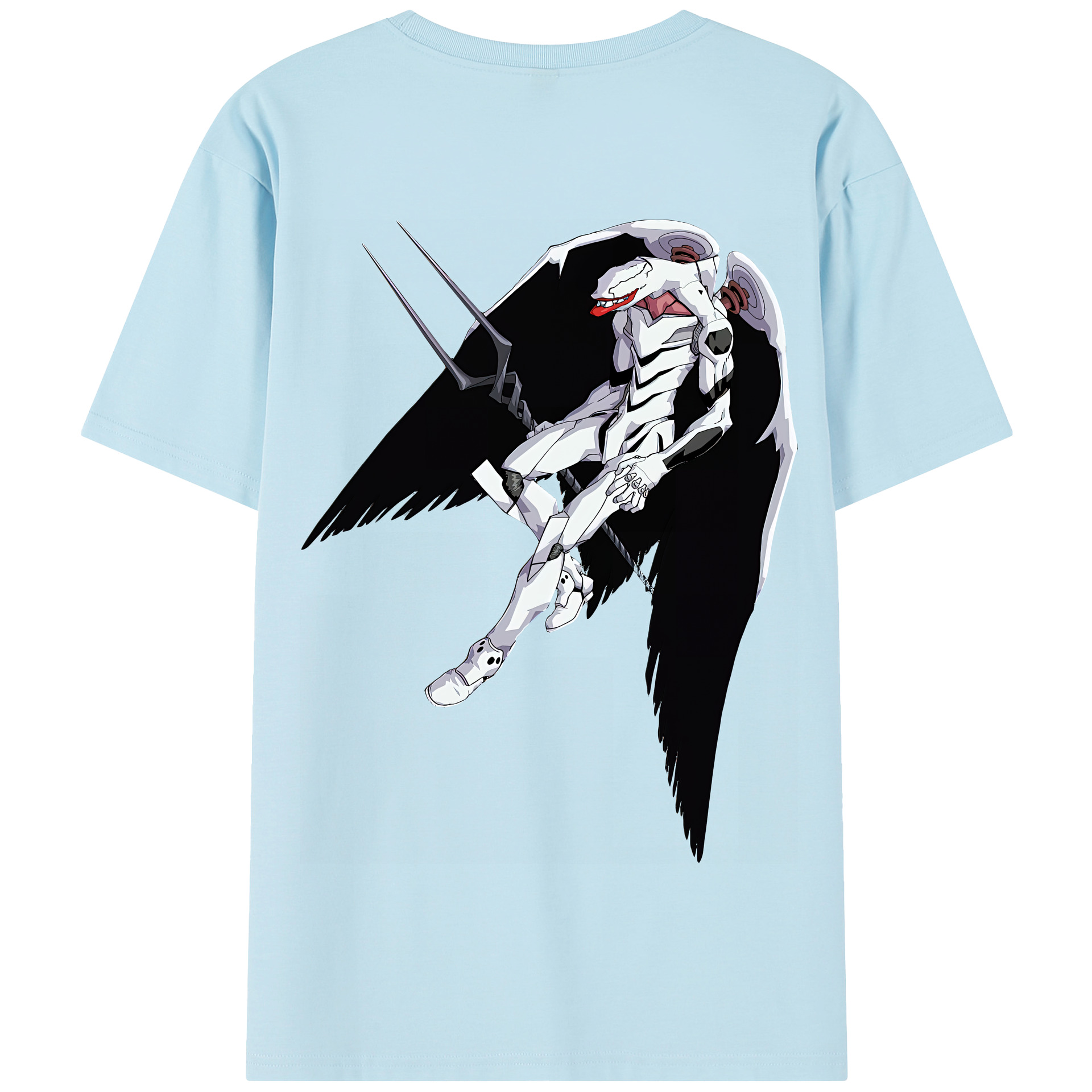 （画像用） EVA 新世紀エヴァンゲリオン 綿100％半袖Tシャツ（背面プリント）